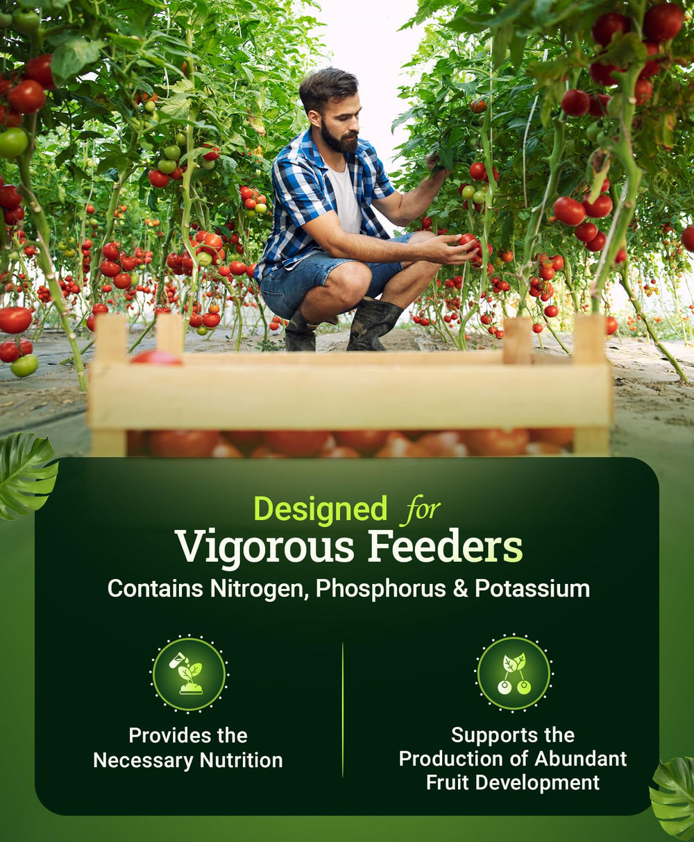 FoxFarm Happy Frog Tomato & Vegetable Fertilizer granules close-up
