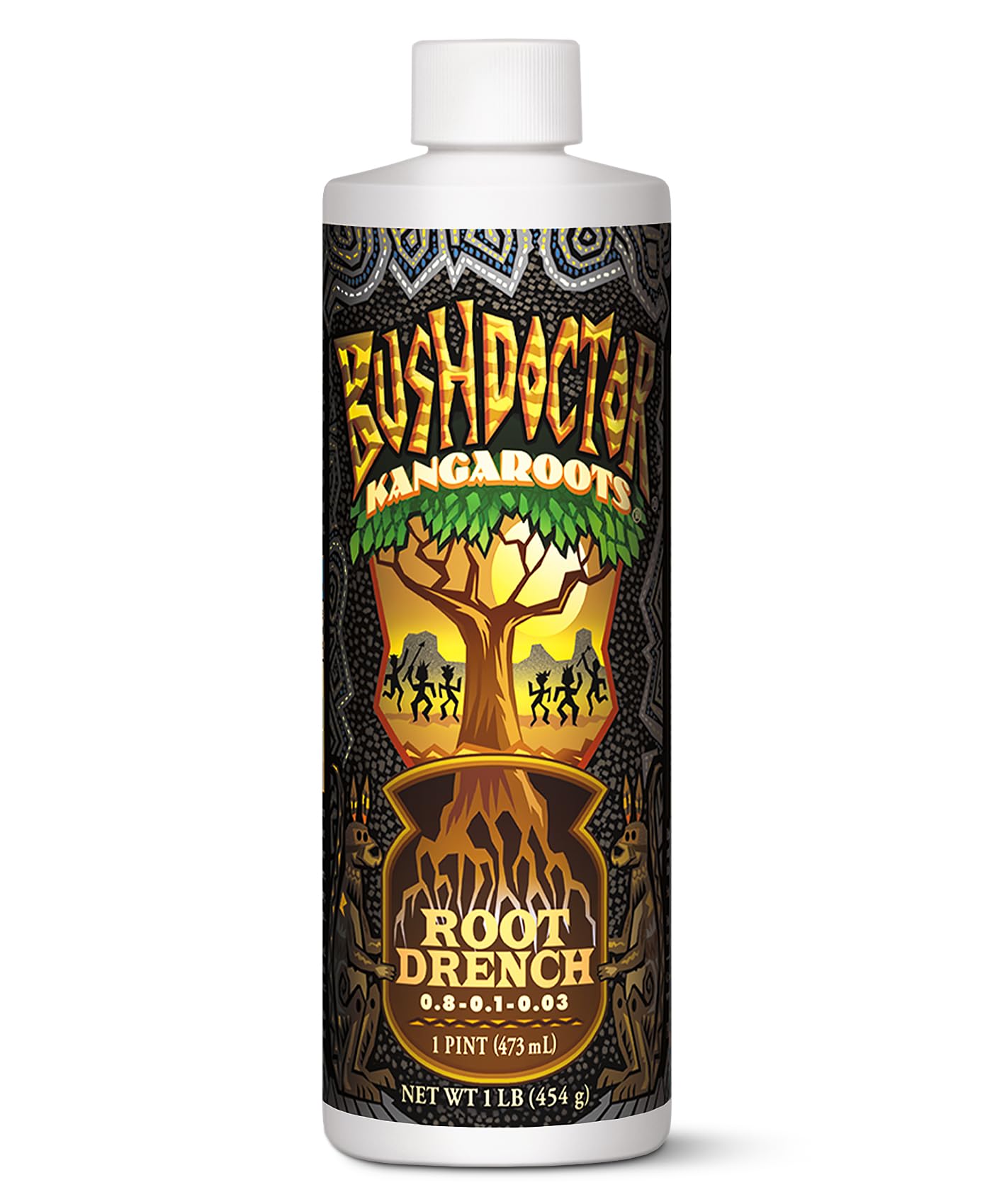 FoxFarm Kangaroots 1 Pint Liquid Root Drench front view