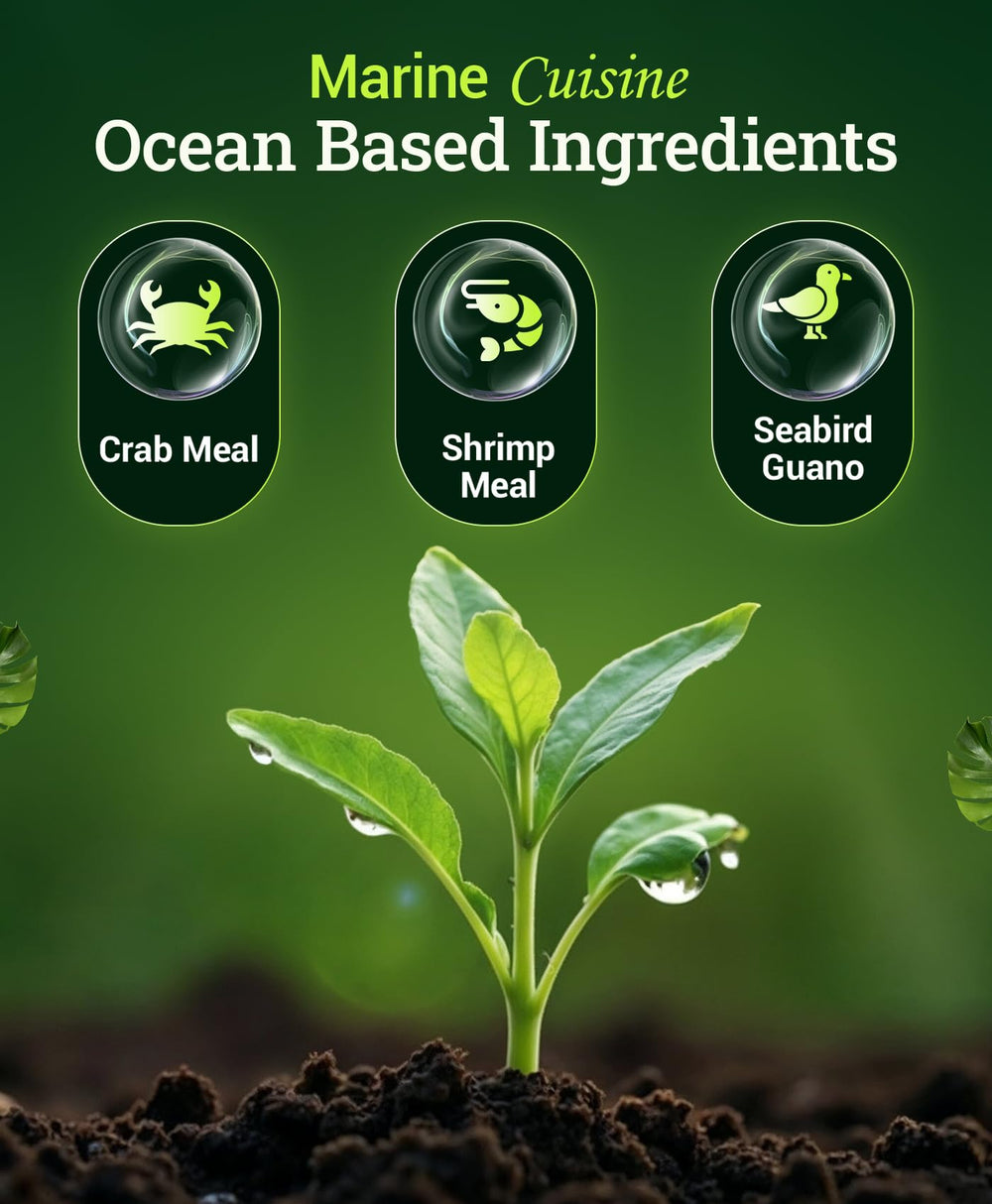 FoxFarm Marine Cuisine Fertilizer packaging details