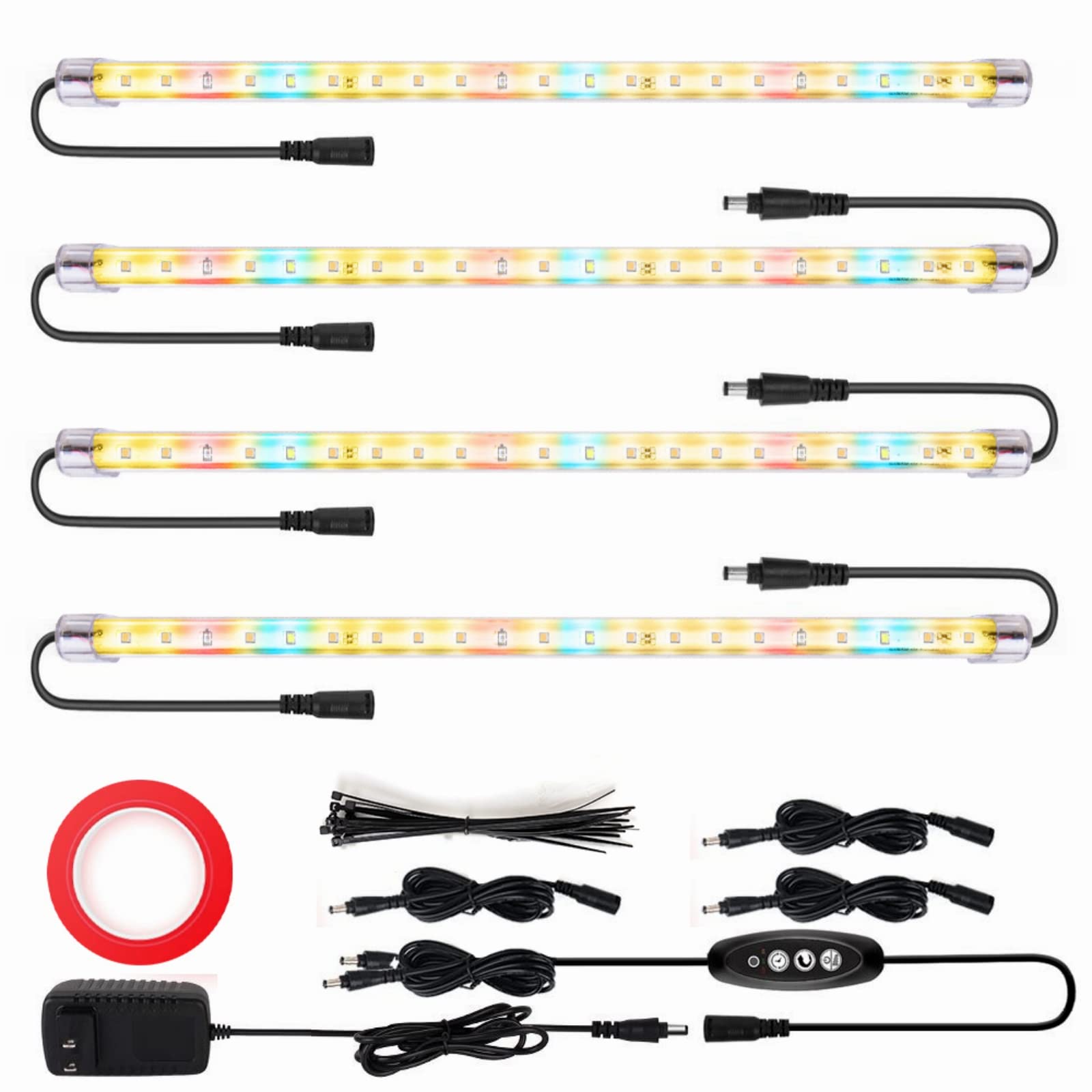 FREGENBO LED Grow Light Strips front view with full spectrum lighting