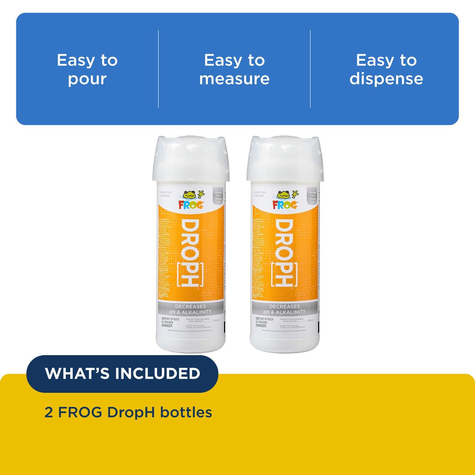 FROG DropH pH Decreaser packaging