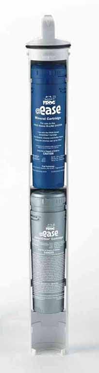FROG @Ease cartridges beside a hot tub