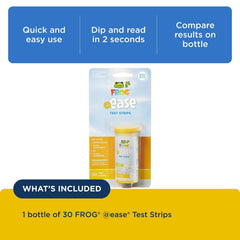 FROG @ease Test Strips in use in hot tub