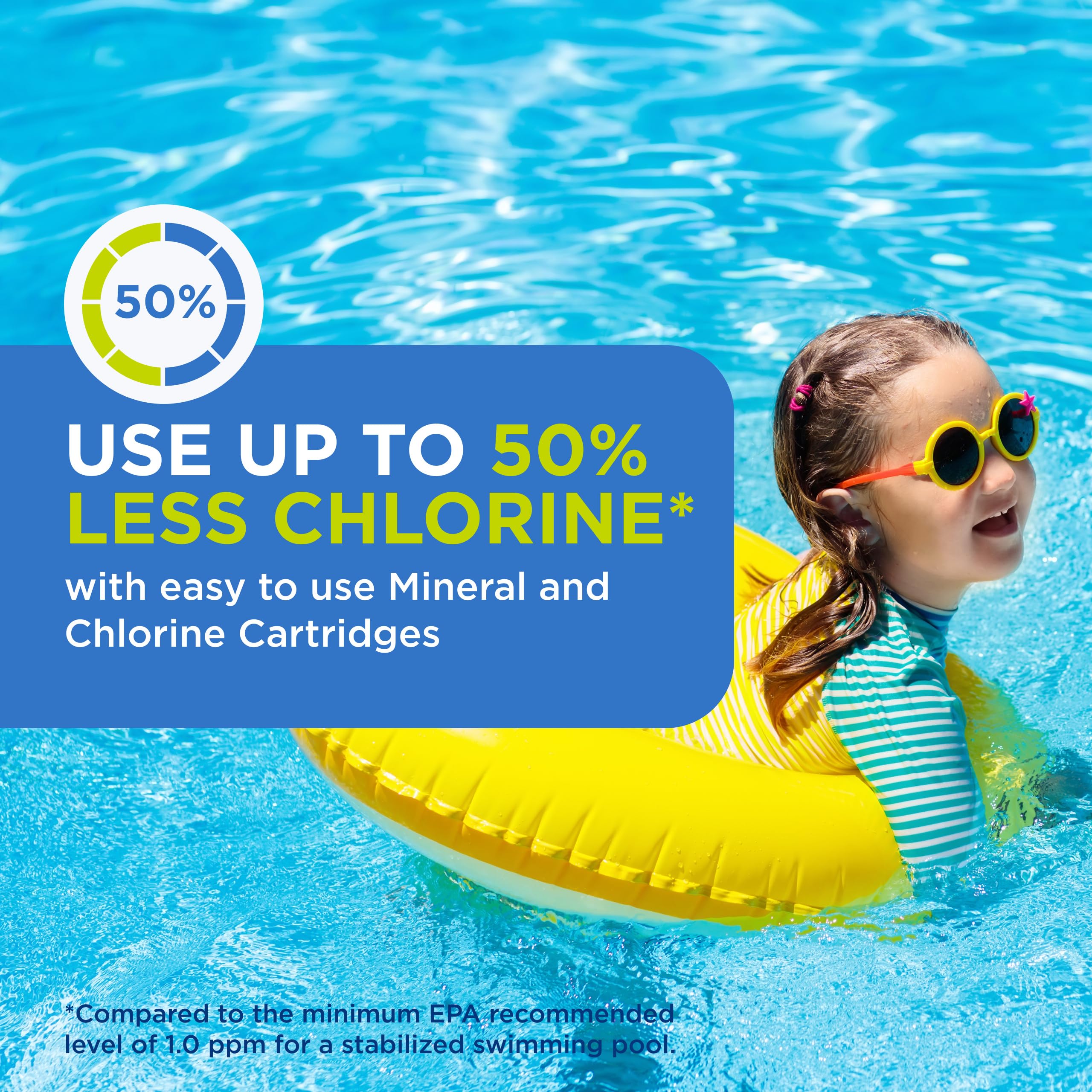FROG Flippin' FROG Chlorine Cartridge in use