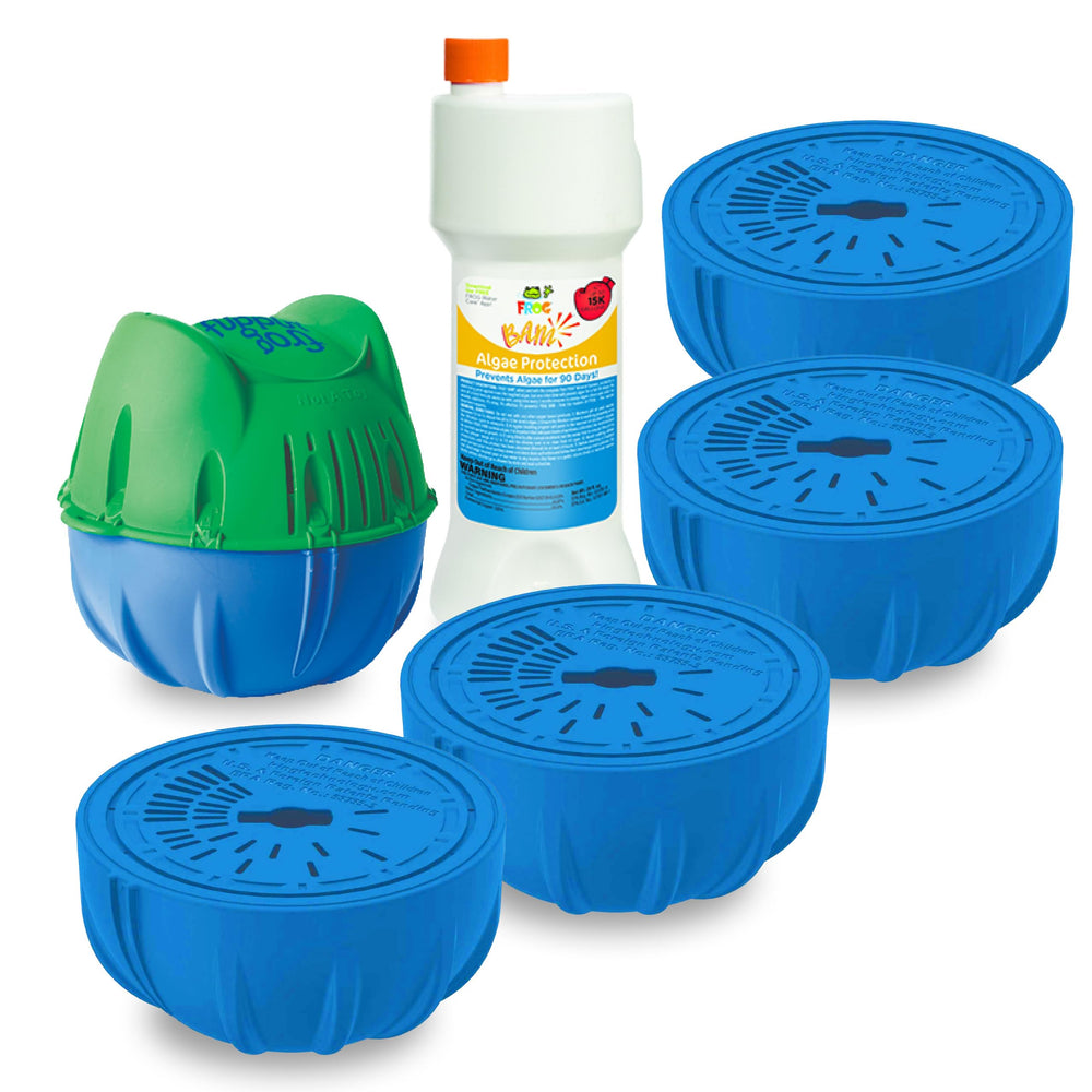 FROG Flippin' FROG Floating Sanitizing System packaging front view