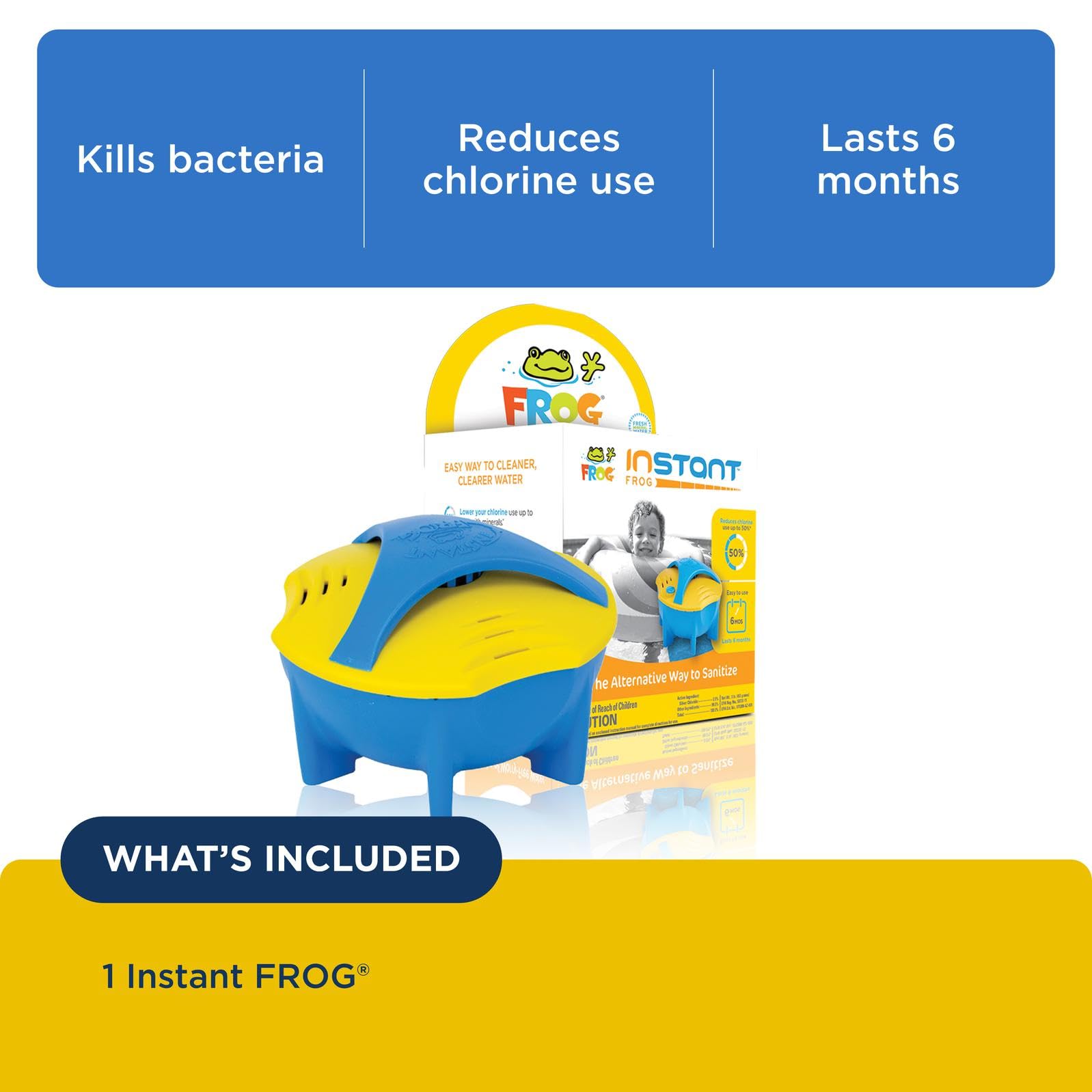 FROG Instant FROG prefilled cartridge for pool care
