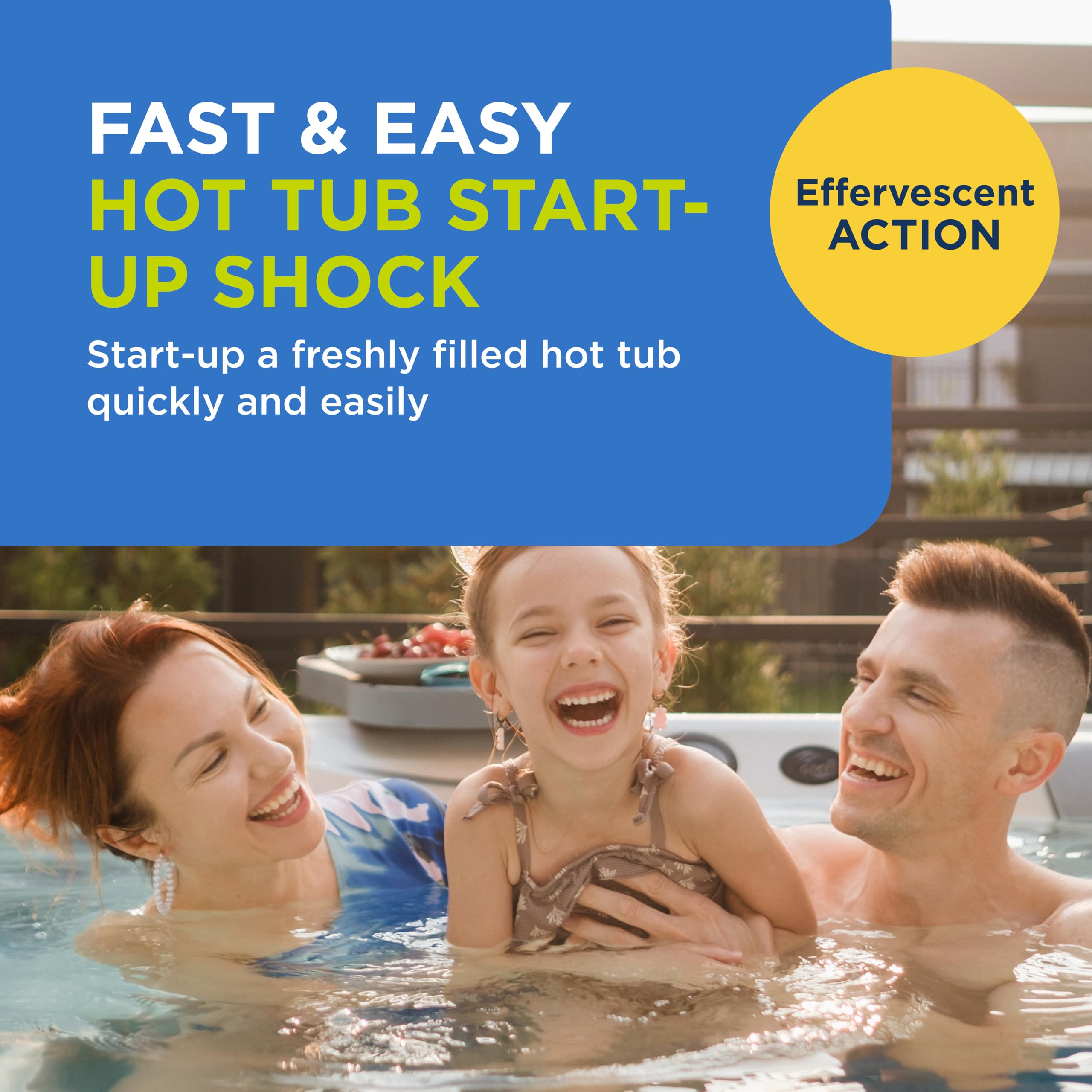 FROG Jump Start Chlorine Shock 6 Pack side view