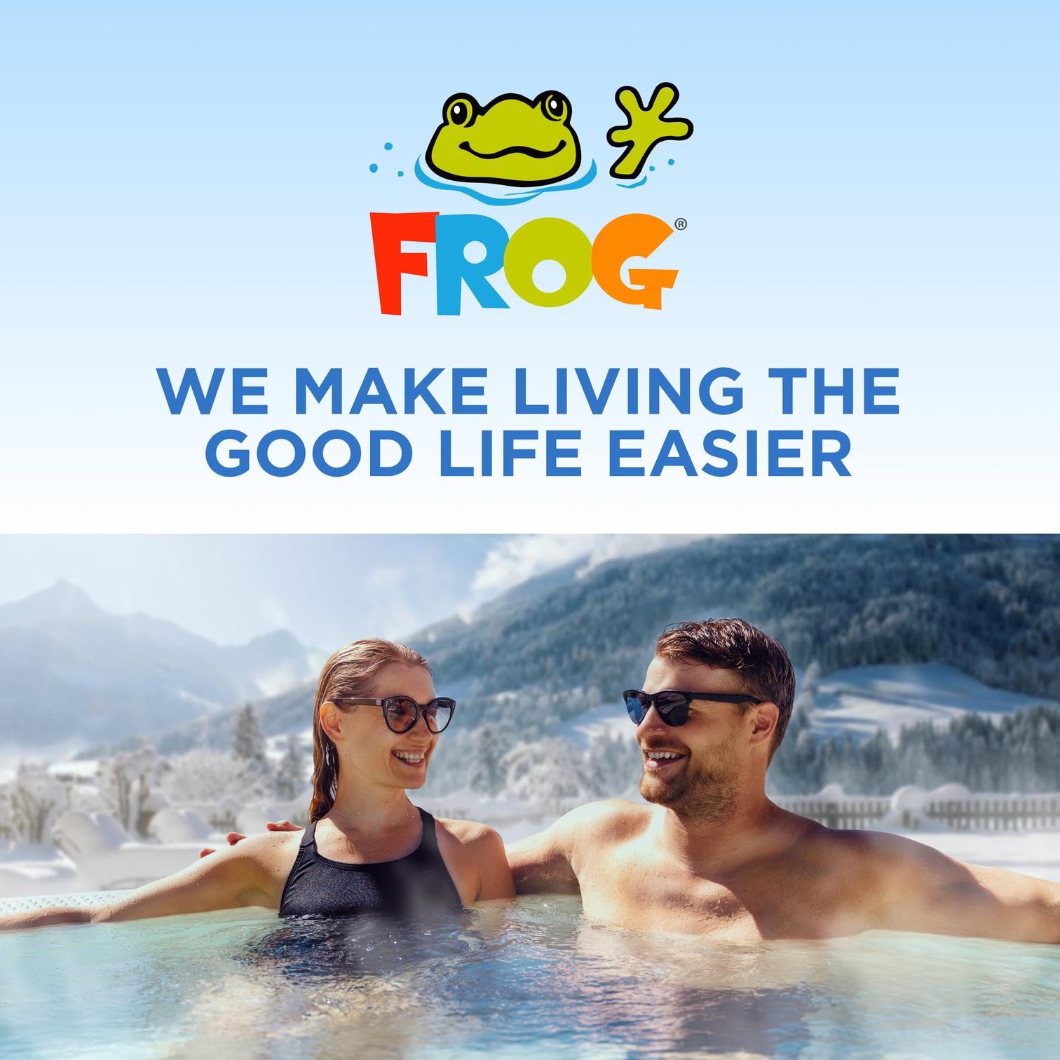 FROG Jump Start Chlorine Shock packet display