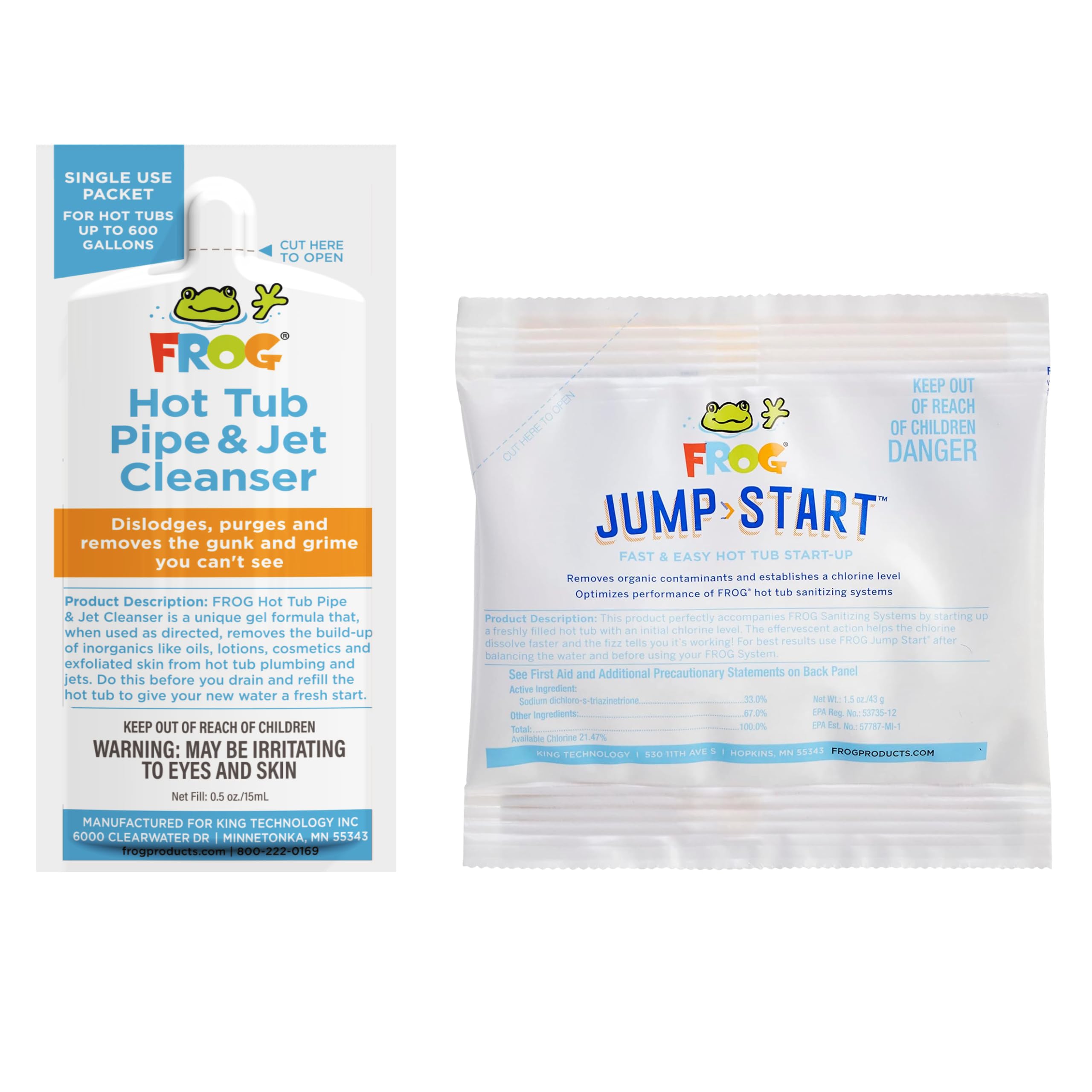 FROG Jump Start Fresh Start Bundle, front view of packaging
