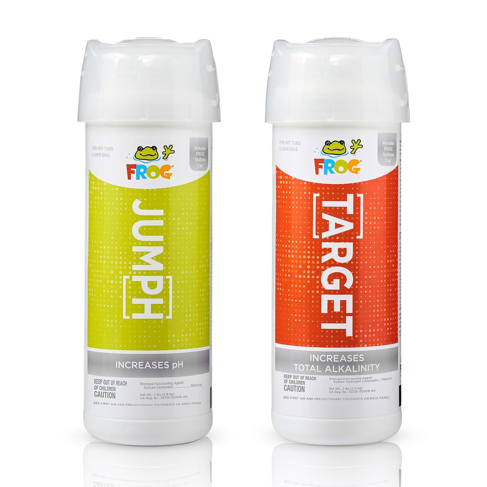 FROG pH & TA Increasers for Hot Tubs, front view of bottle