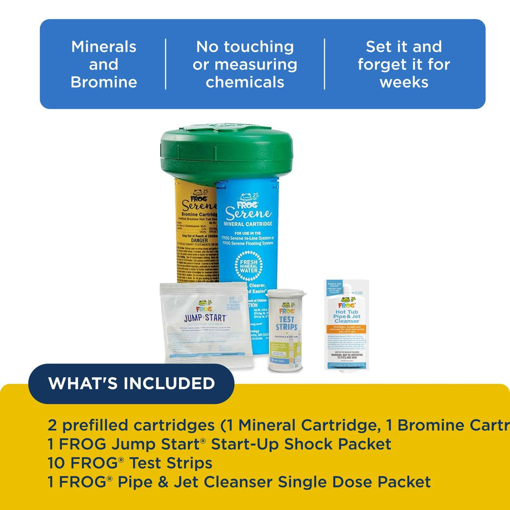 FROG Serene mineral cartridge for hot tubs