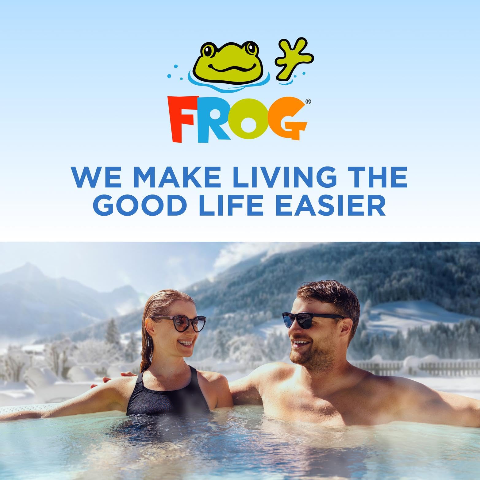 FROG Test Strips with water testing equipment