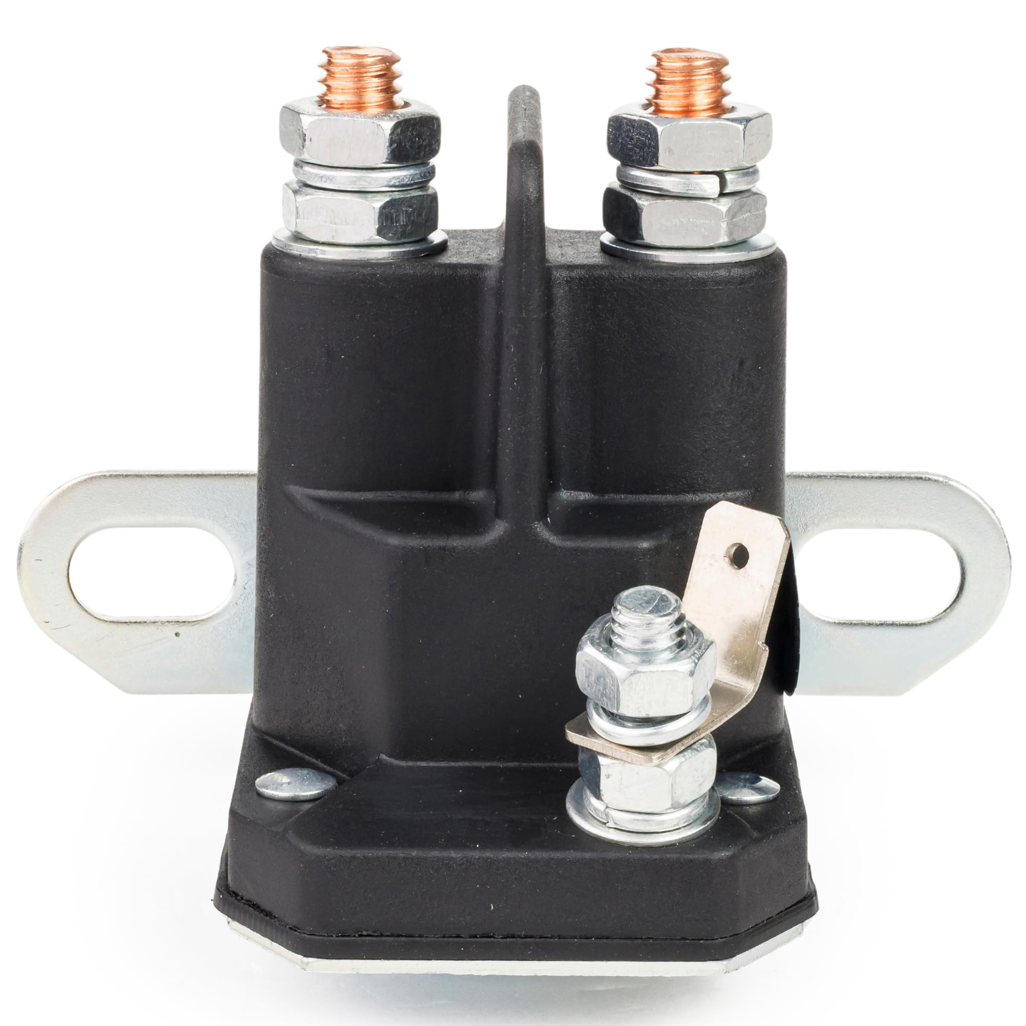 Front view of BlueStars 030817 Starter Solenoid with 3 terminals