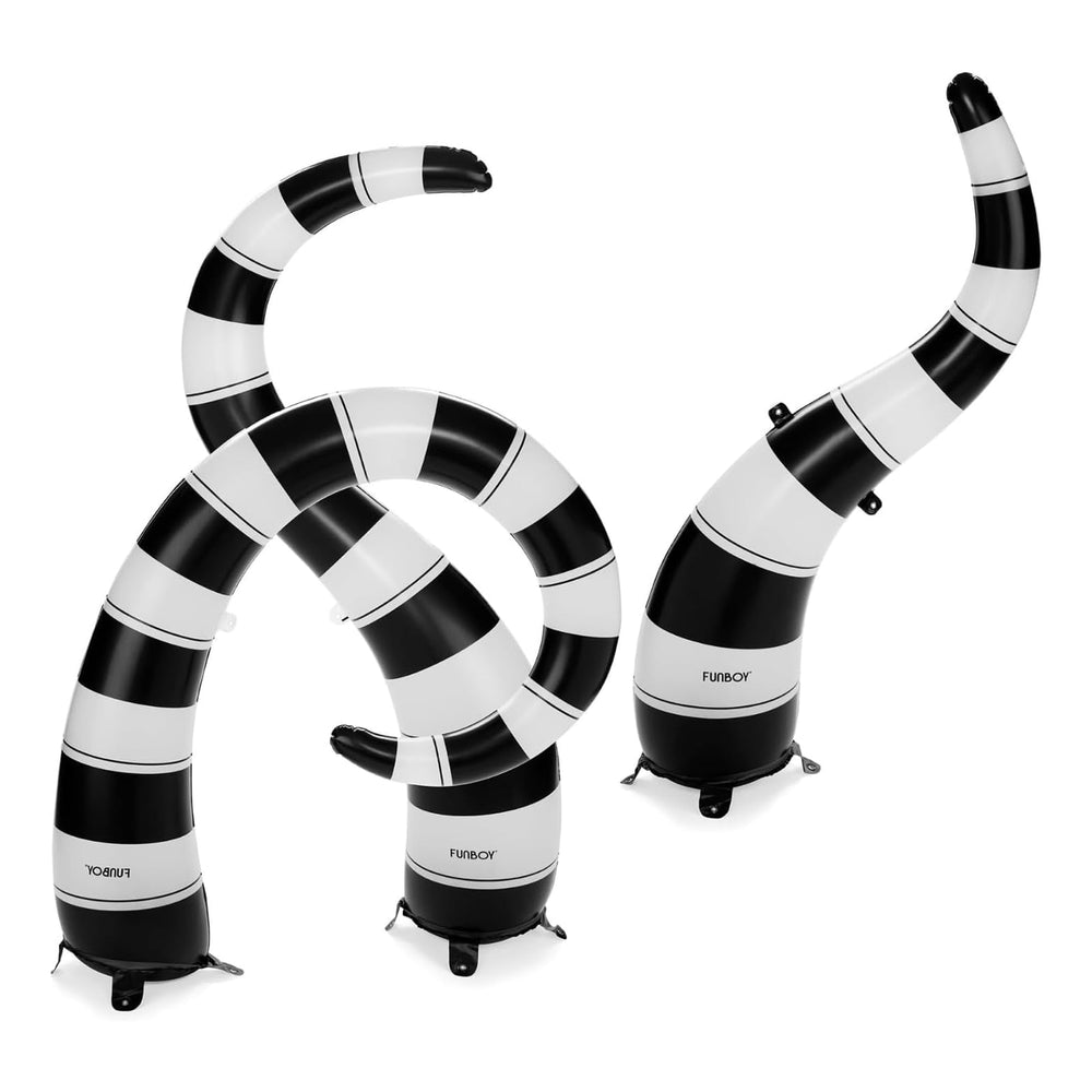 Front view of FUNBOY Giant Inflatable Halloween Yard Snake, 57 inches high