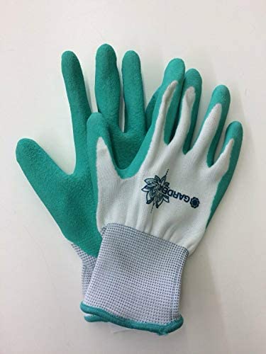 Front view of Gardena Latex Gardening Gloves