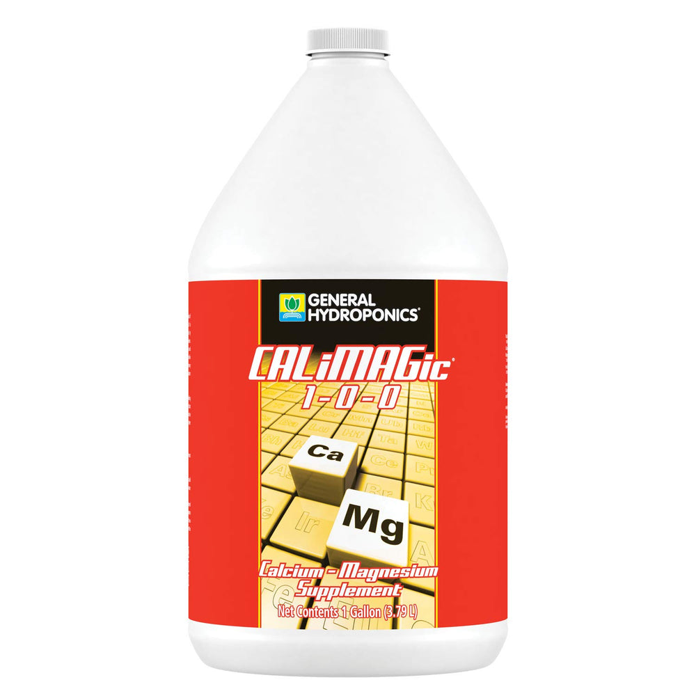 Front view of General Hydroponics CALiMAGic 1-Gallon Liquid Nutrient