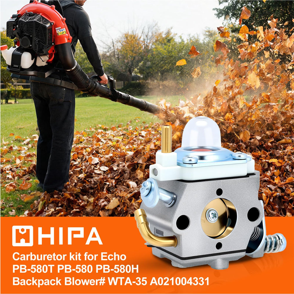 Front view of Hipa PB-580T carburetor