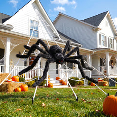 Front view of Land Guard 236-inch spider web with 70-inch spider