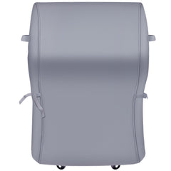 Front view of NEXCOVER 30 Inch Heavy Duty BBQ Grill Cover in gray