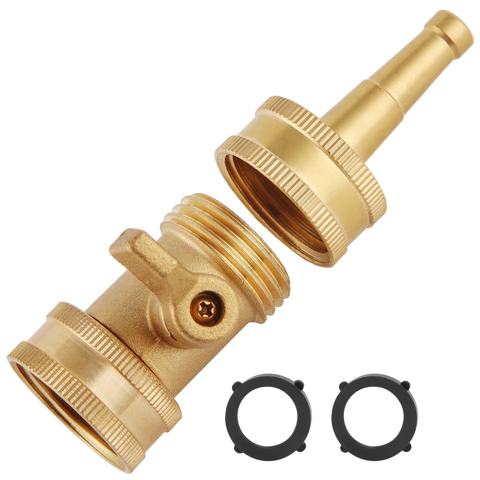 Front view of Sanpaint Jet Nozzle Power Washer with shut-off valve