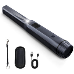 Front view of SUNPOW Metal Detector Pinpointer in black