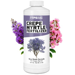 Front view of TPS NUTRIENTS Crepe Myrtle Fertilizer 32 oz liquid