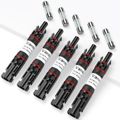 Front view of Vansdon 15A Solar Fuse Holder Inline