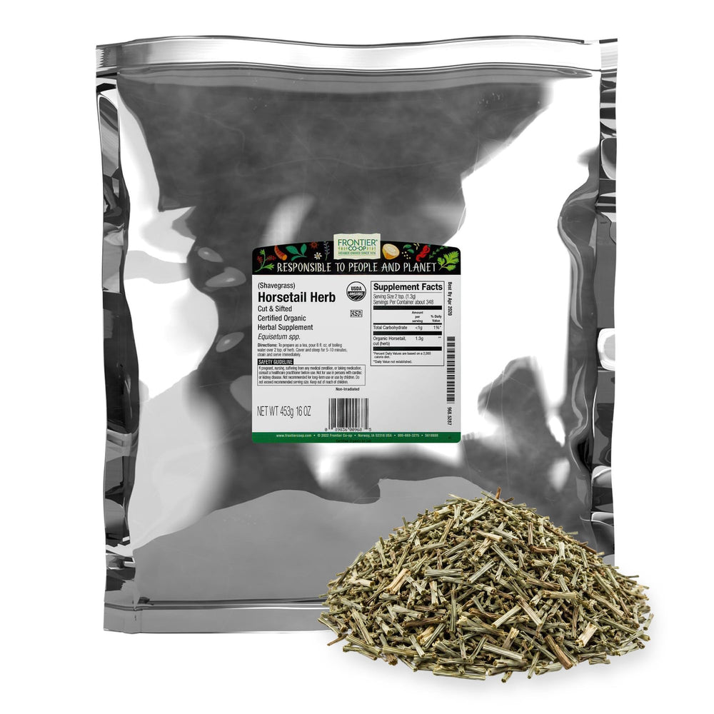 Frontier Co-op Organic Horsetail Herb 1lb front view