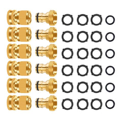 FRQNTKPA Garden Hose Quick Connector 3/4 inch male and female set