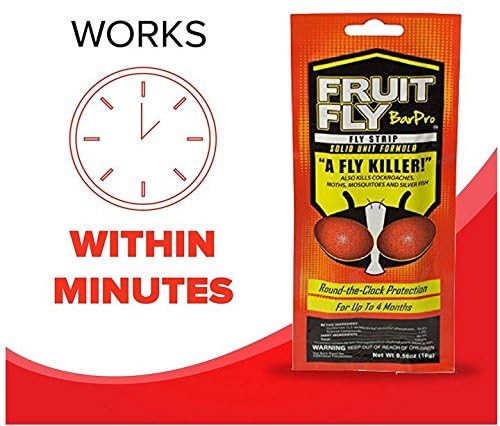 Fruit Fly BarPro strips displayed on a table