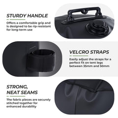 FRUITEAM Canopy Weights with easy-grip handle and screw cap
