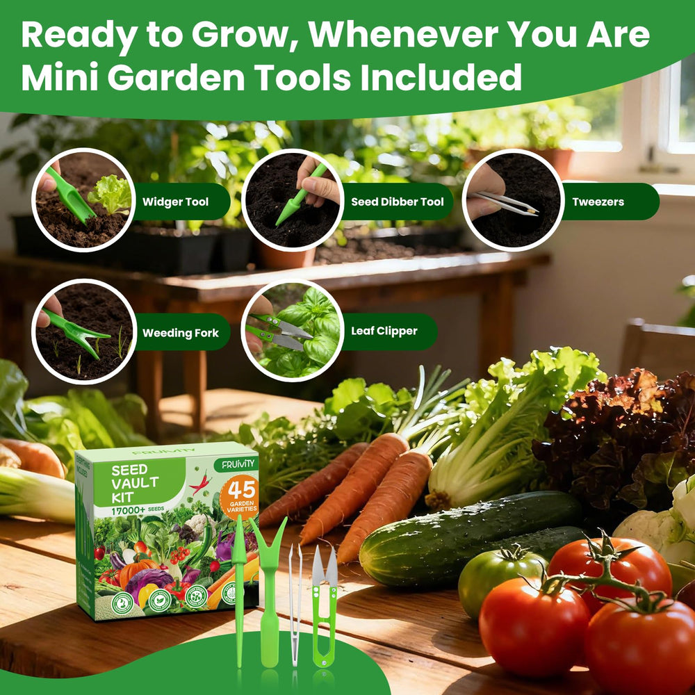 Fruivity gardening tools included in the kit