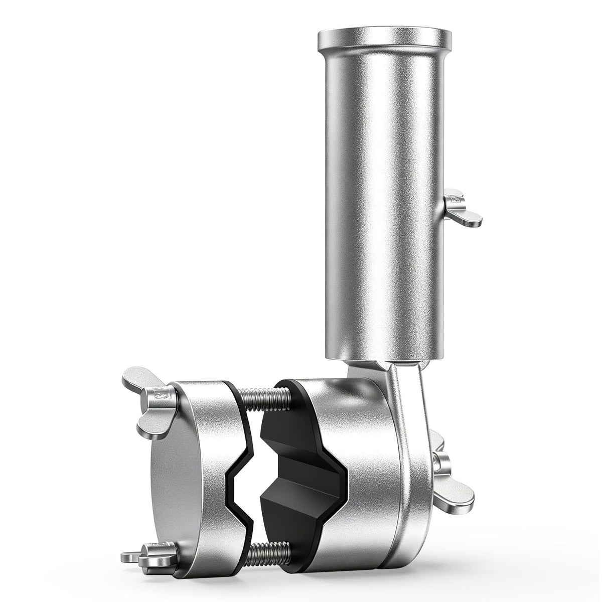 Fshihine Flag Pole Holder front view, 304 stainless steel