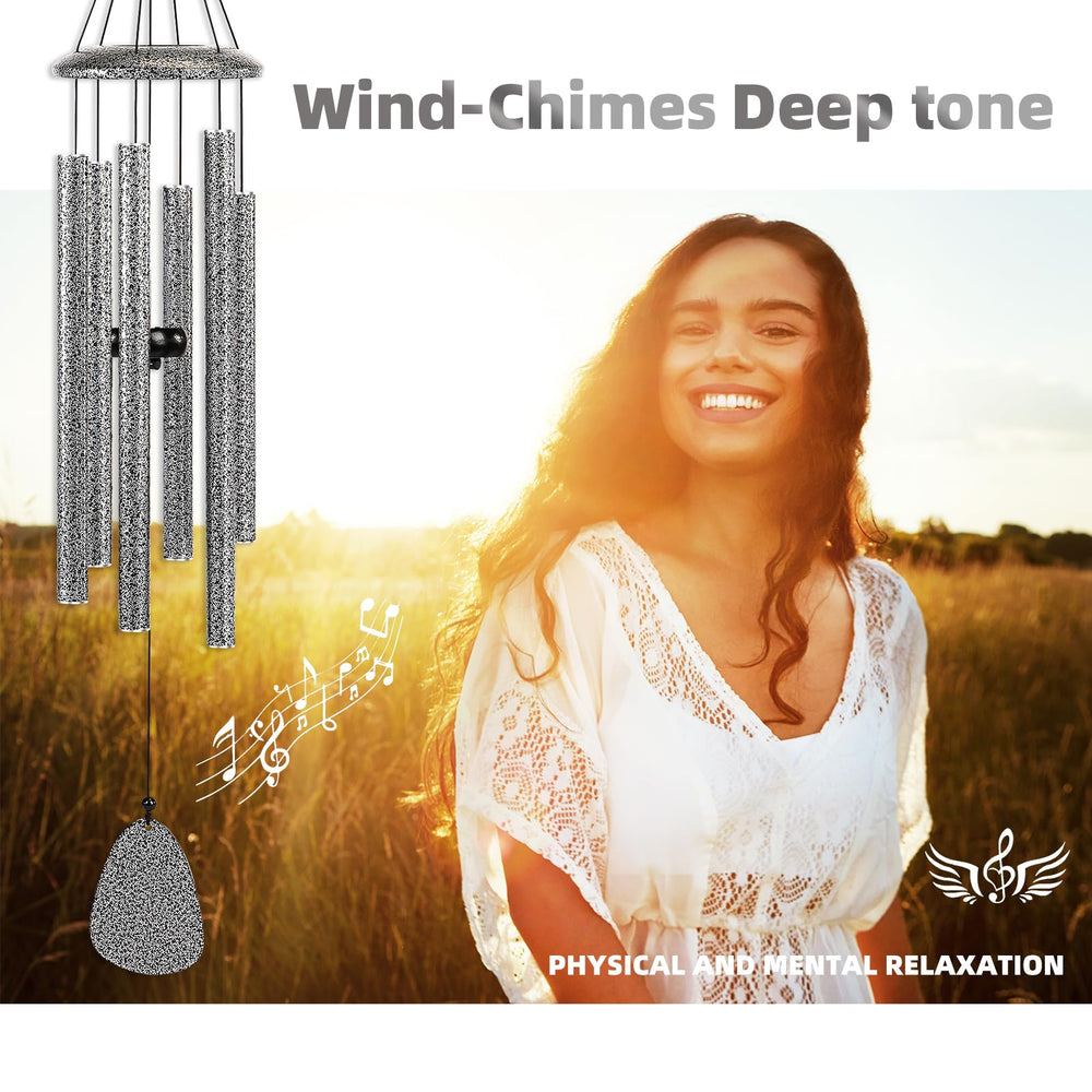 FSVGYY Wind Chimes hanging in outdoor garden