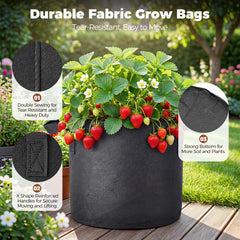 FuBegi 10 Gallon grow bag showing fabric material