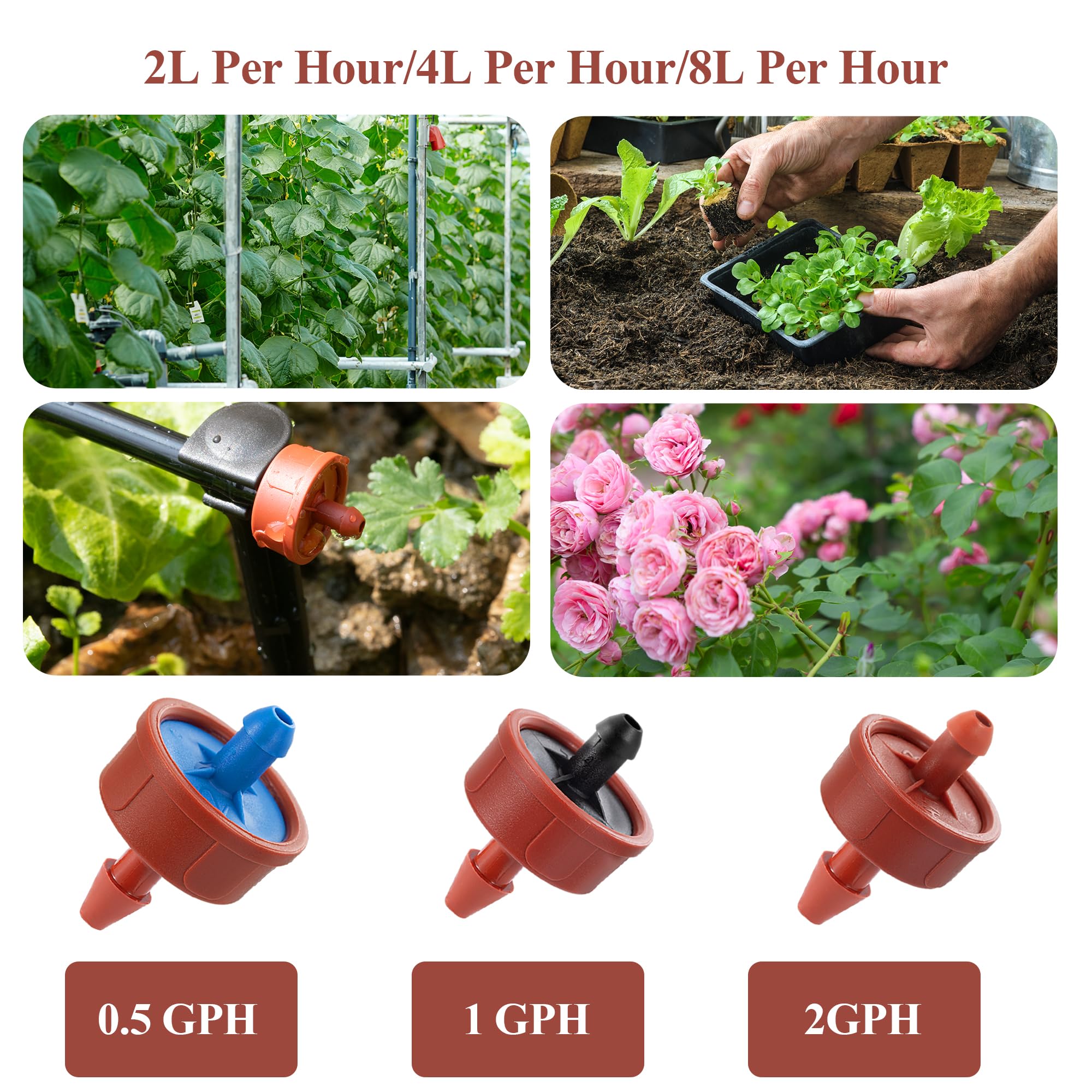 FULAIERGD dripper in a garden setting