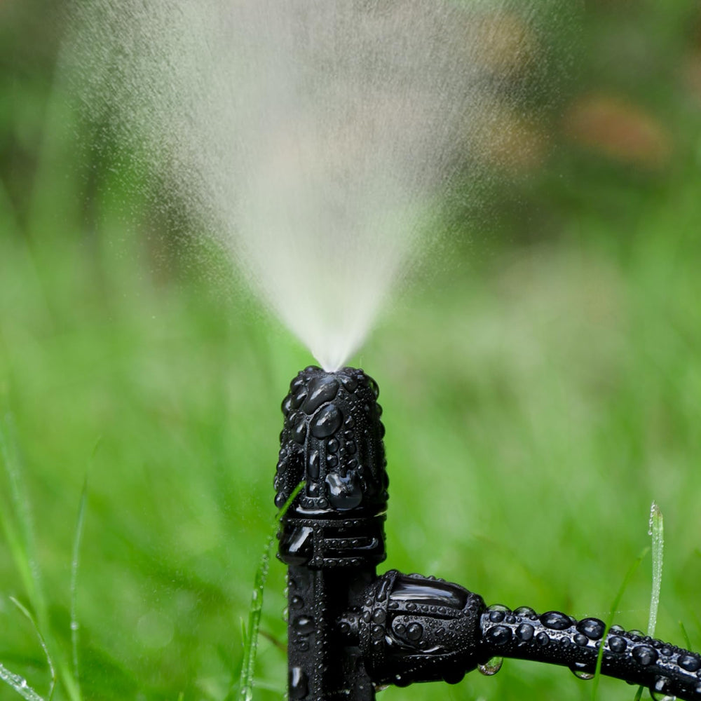 FULAIERGD misting emitter with stake for drip tubing