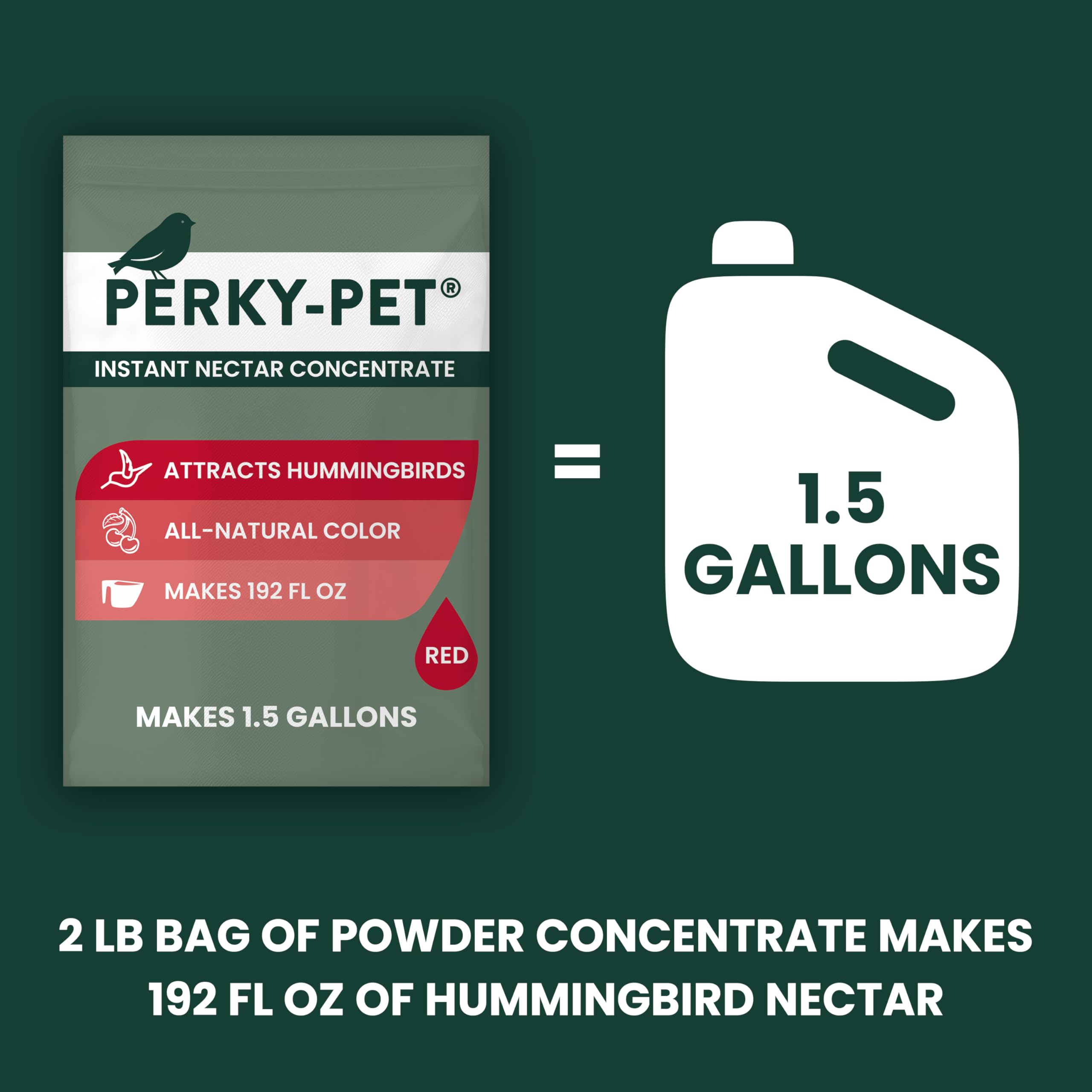 Full view of Perky-Pet Hummingbird Nectar bag