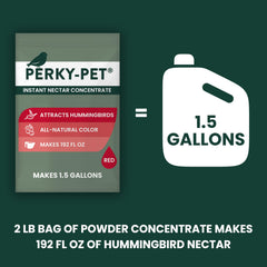 Full view of Perky-Pet Hummingbird Nectar bag