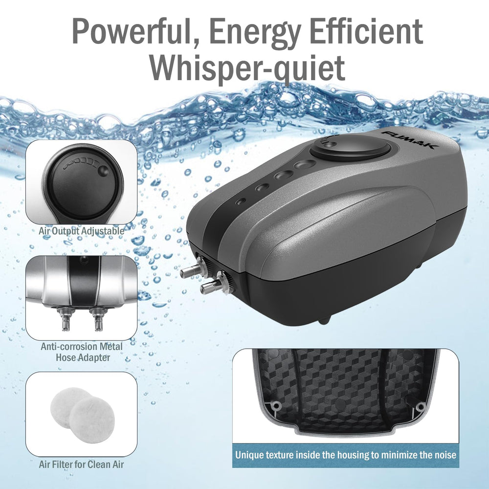 FUMAK Pond Aerator side view showcasing air outlet