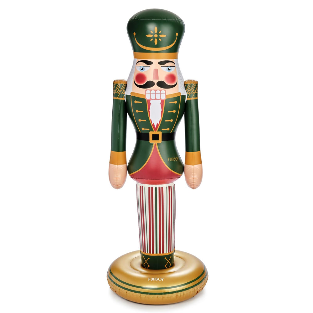 FUNBOY 5 Ft Giant Inflatable Nutcracker front view