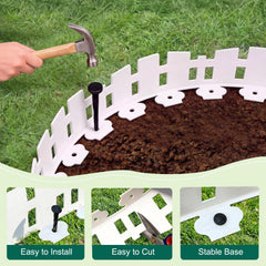 FunFanso landscape edging installed in garden
