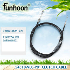 Funhoon Clutch Cable 54510-VL0-P01 details close-up