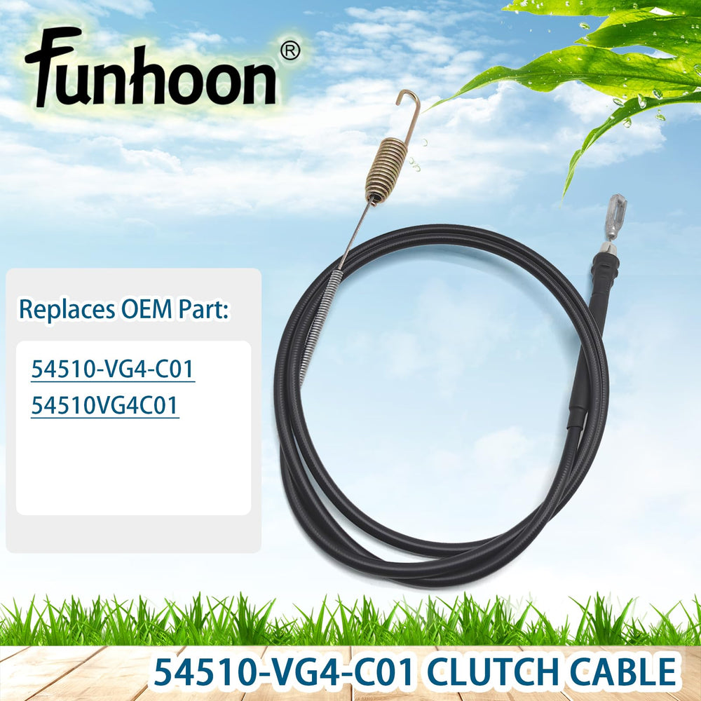Funhoon Clutch Cable packaged with specifications