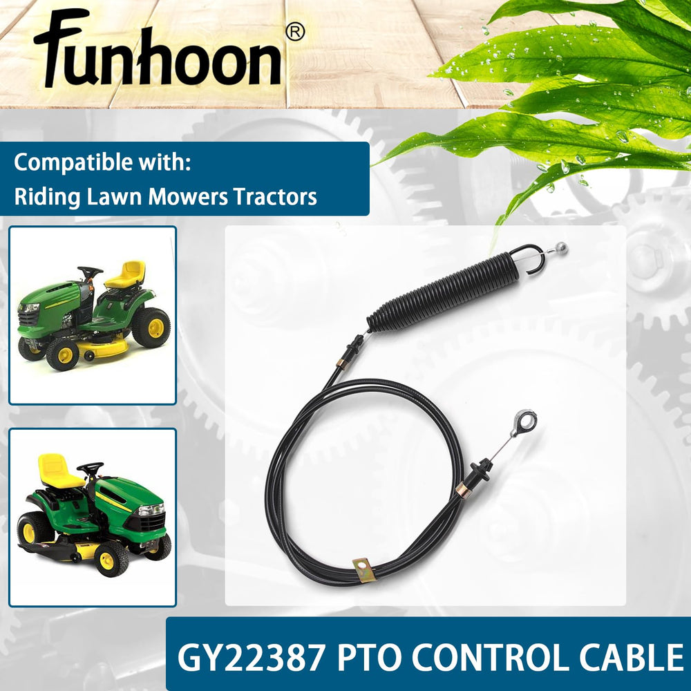 Funhoon GY22387 PTO Control Cable length measurement