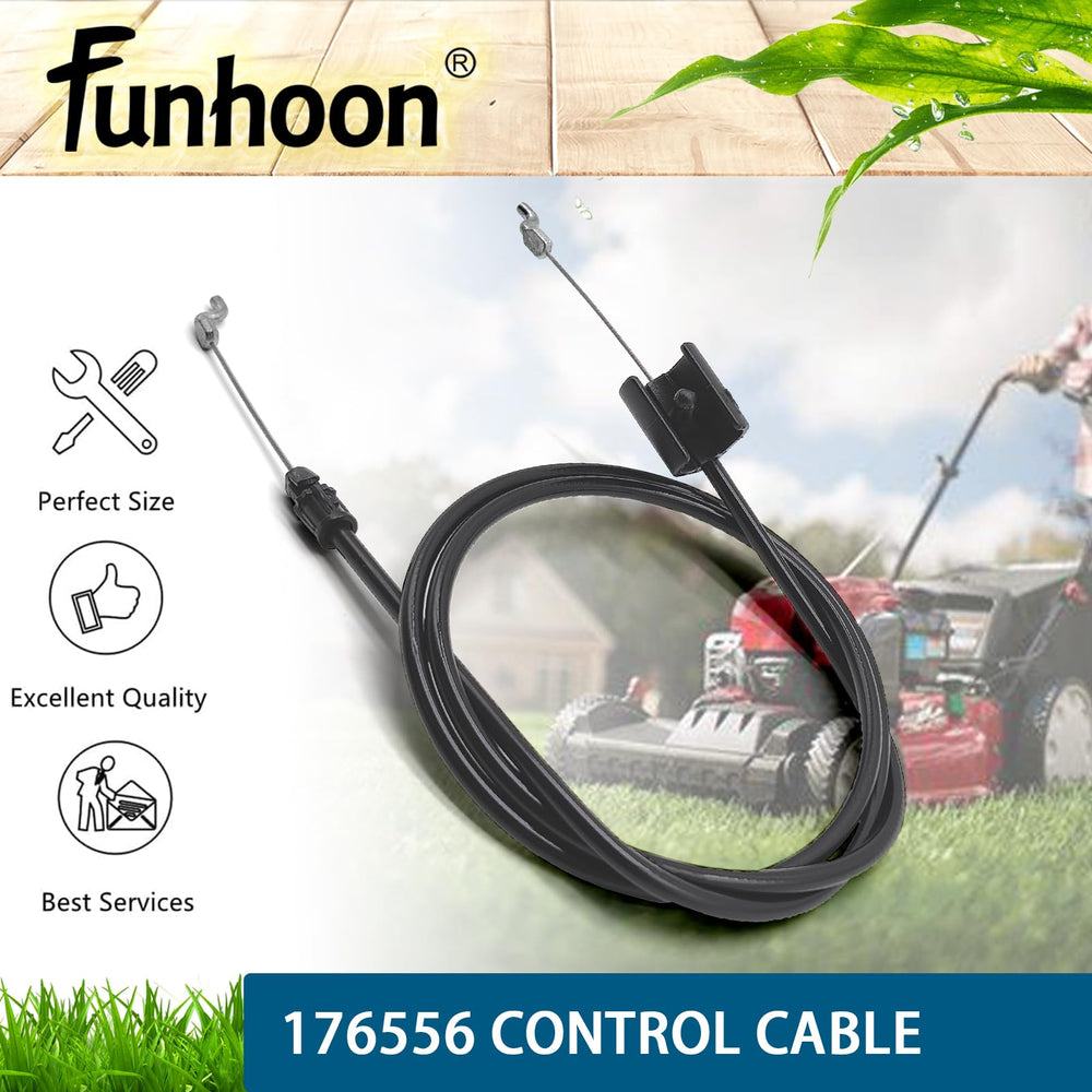 Funhoon throttle control cable close-up
