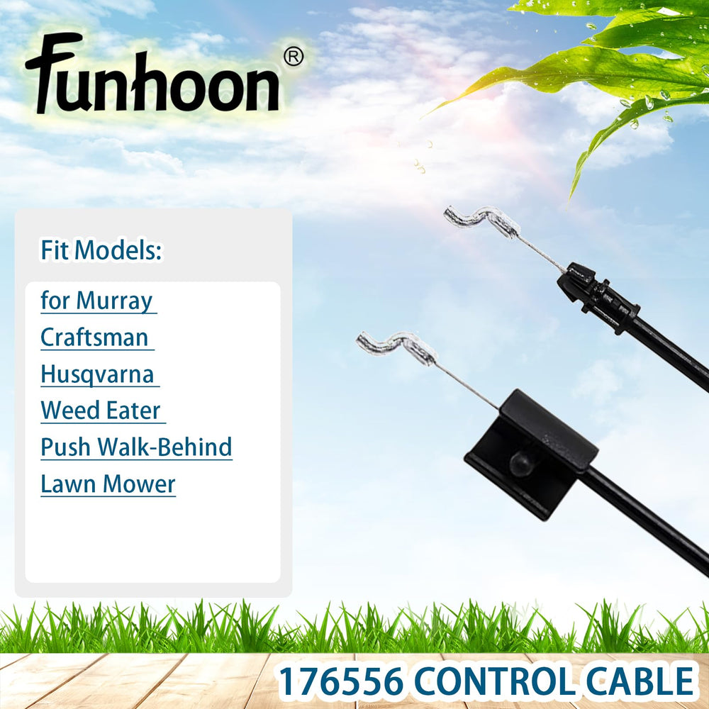 Funhoon throttle control cable with measurement