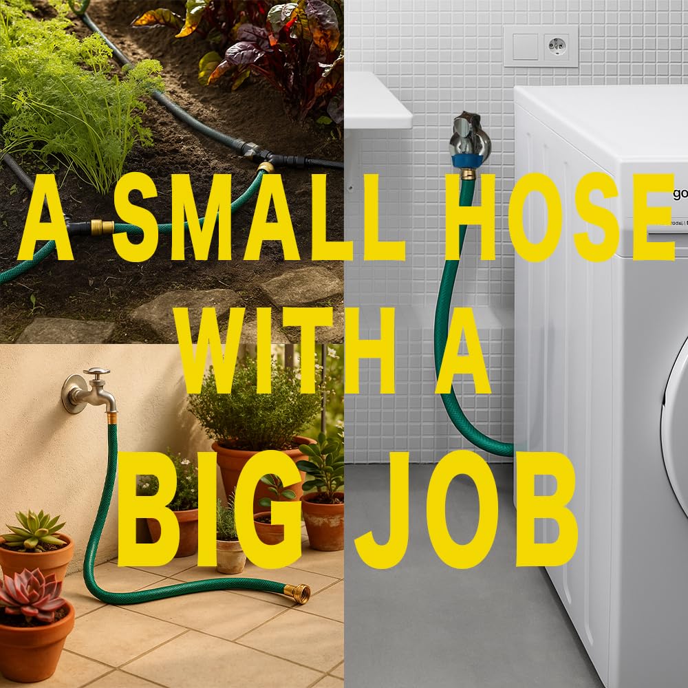 FUNJEE 1FT leader hose connecting watering equipment