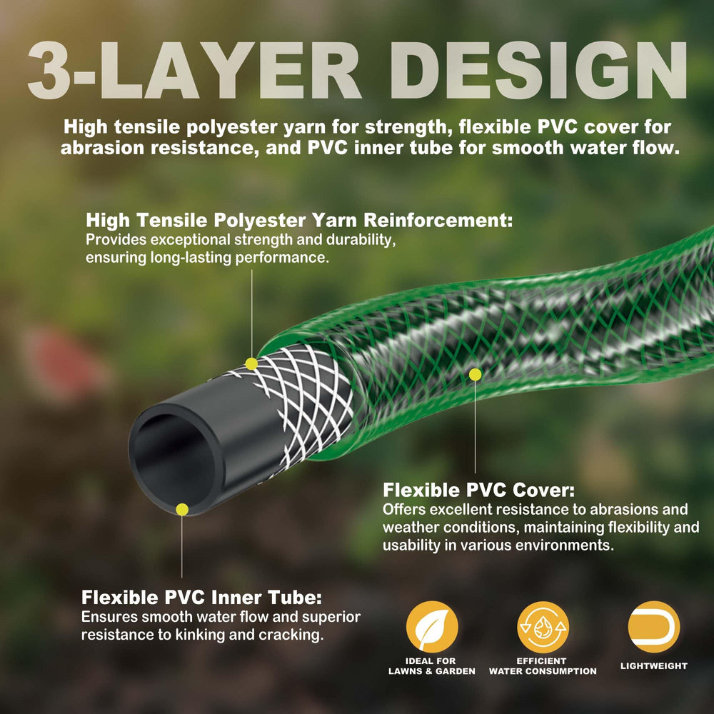 FUNJEE hose package contents including flow-control accessory