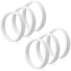 Funmit C10 Pool Cleaner Tire Replacement pack of 6 in white